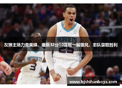 灰狼主场力克黄蜂，唐斯32分10篮板一展雄风，率队豪取胜利
